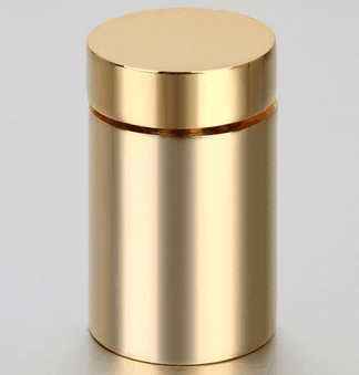 Board Support Gold (W)16mmX(H)25mm (Height 1" Diam. 5/8") 6pcs/bag