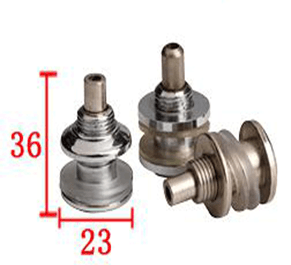 Steel Wire Top Fixer for Light Boxes, Round 21 mm Profile, Screw-Mount Hardware