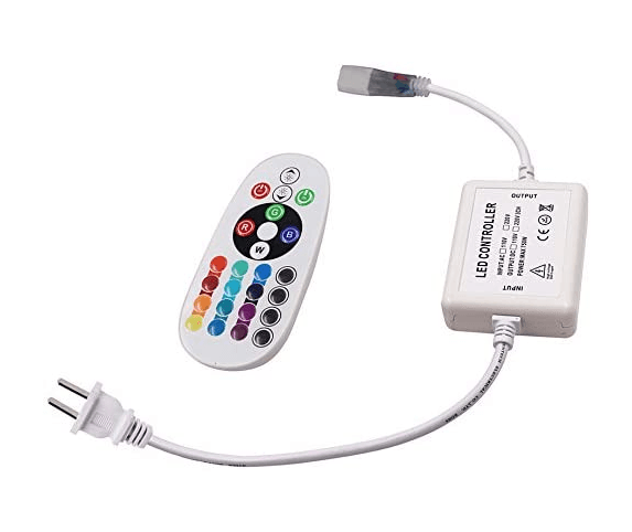 Smart RGB LED Controller, 120VAC / 1500W, 50-Meter Capacity for 10mm Strip