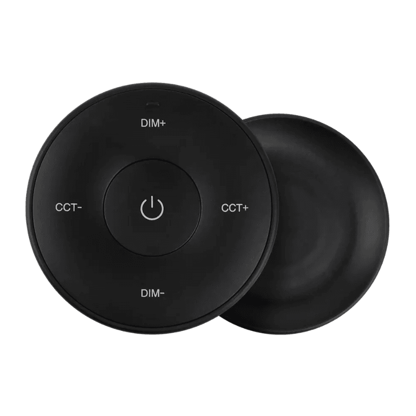 Mini Remote Black Color Working Voltage Black Color 3V (CR2032 battery) Standby Power Consumption 6uA Transmitting Power 6dBm RF 2.4 GHz Control Distance 30m Modulation Method GFSK Working Temp -10 C to 40 C Dim 60x15 mm CE Certification