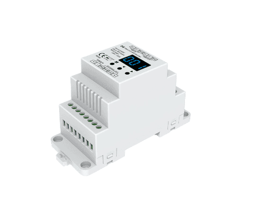 DMX512 to SPI Pixel Decoder and RF 2.4 GHz Controller with Digital Display, DMX Decode Mode, stand alone mode, RF mode selectable, horse race, chase, flow trail or gradual mode