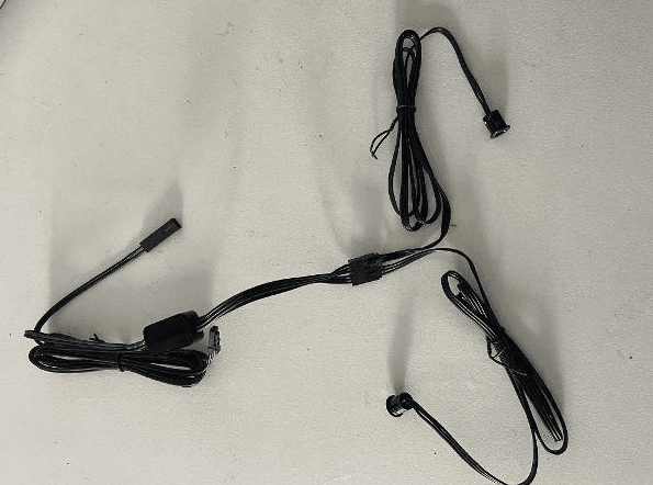 IR Door Sensor Switch, Double Head, 12V DC 5A 60W, Black Finish