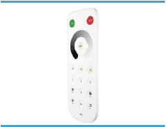 2.4G RF Touch Remote Control, Single Color and SPI Addressable Strips, 4-Zone Control
