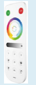 2.4G RF Touch Remote Control, PWM/Addressable/SPI Controller Compatible, 4-Zone Control