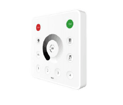 RF Touch Wall Remote, Single Channel, 2.4G Wireless, Battery Operated