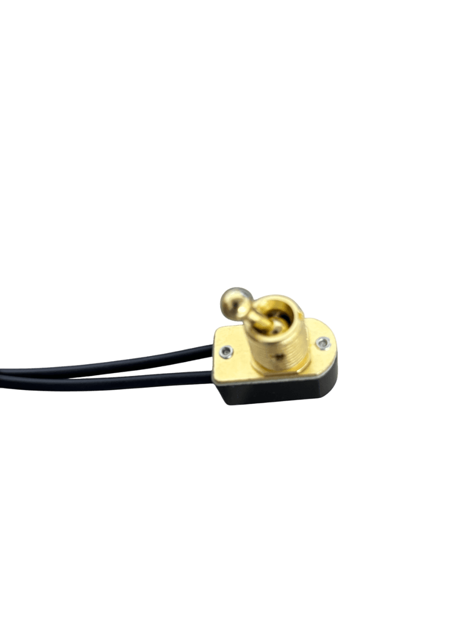 Satin Brass 1-Gang On/Off Wall Switch