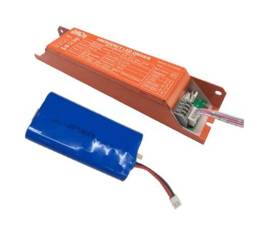 20W External Emergency Battery Driver, 90+ Min Runtime, 100-277V AC Input, 50-150V DC Output