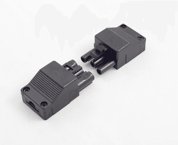 Pluggable Terminal Block, 2-Pin, 500 V, 16 A, PA66 Housing with Nickel-Plated Brass Contacts
