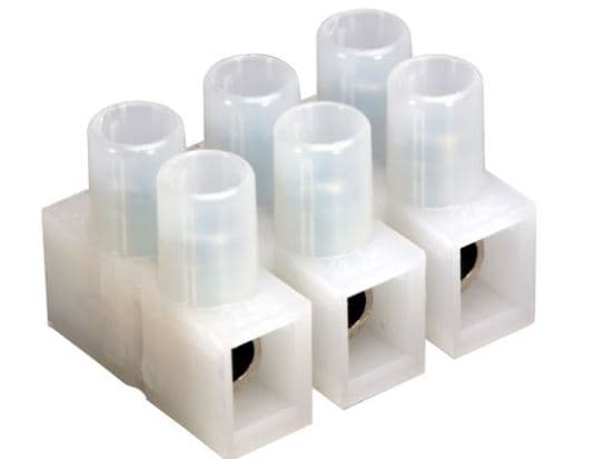 3 duo port cable connector block, screw system, for up to #10 AWG