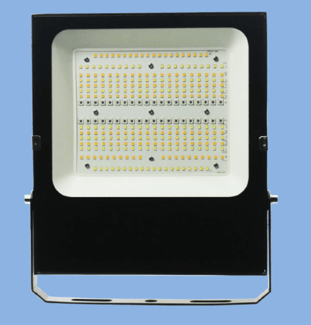 Smart LED Flood Light, 100 W RGB+CCT 2700-6500 K, 12,000 lm, IP66, WiFi and RF Control