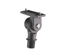 Knuckle Mount Bracket, 1/2 in. Trunnion, SECC Steel, for 150W Watt-Selectable Floodlight