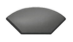 SPC Quarter Round Molding, 7 ft. Length, 0.75 in. Width