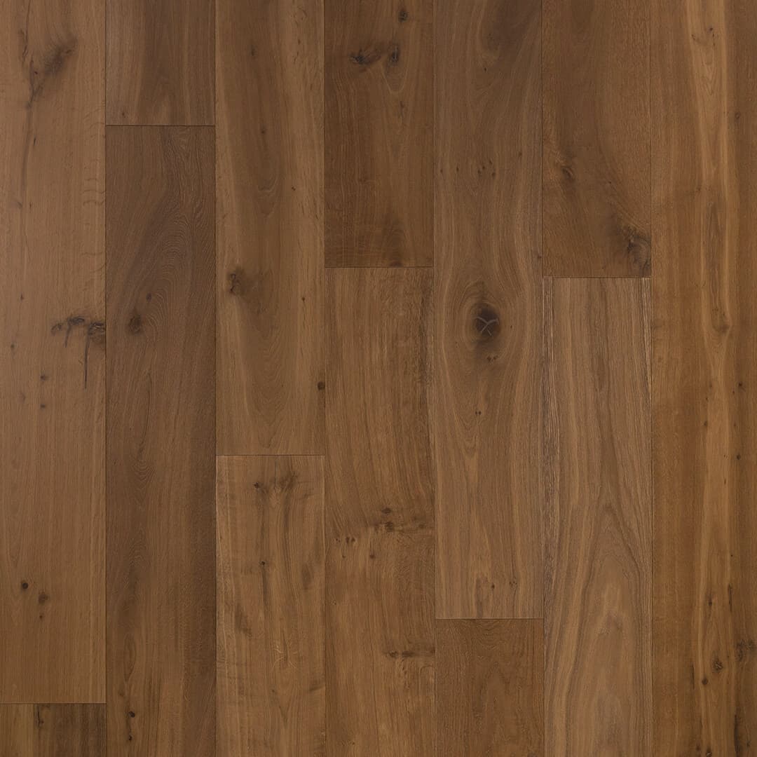 European Oak WPC Flooring, Jumilla Light Rustic, 4mm Thick, 0.729x7.33ft Planks