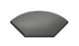 Opus Herringbone Q Round Strip, 0.75 in. Wide x 7 ft. Length