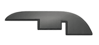 Opus Herringbone Collection Reducer, 2 in. Wide x 7 ft. Length