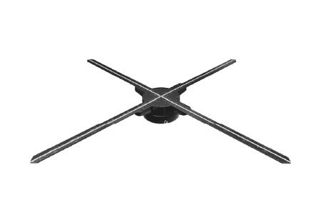 3D Hologram Fan, 65 cm Diameter, 60 W, 3840x960 Resolution, WiFi and App Control