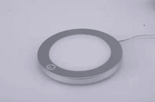 FINAL SALE - Limited 30-day Warranty- Price Drop 20%- LED kitchen light w/ touch switch 12VDC 3 watts 1 meter cable with 3.5*1.35DC male head milky lens 6500K