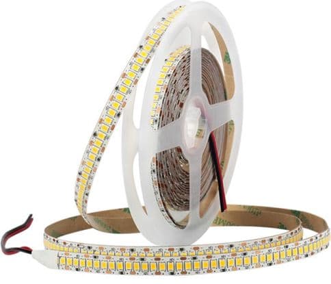 240-LED/m SMD2835 Naked LED Strip, 22W/m, 6000K, 24VDC, IP20, UL Listed