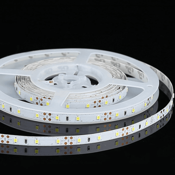 SMD2835 LED Strip Light, 60 LEDs/m, 4.8W/m, 3000K, 12VDC, IP20, UL Listed