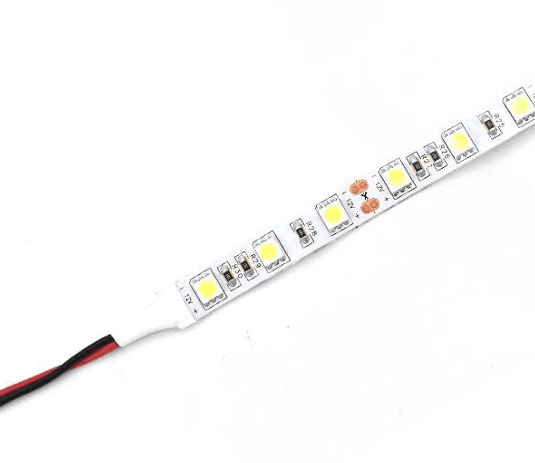 UL Series 50N LED Tape Light, 500lm/ft, 3000K, 24VDC, 16ft, CRI>80, 72W/roll, 10mm PCB, 2 yr warranty, 600lm/w