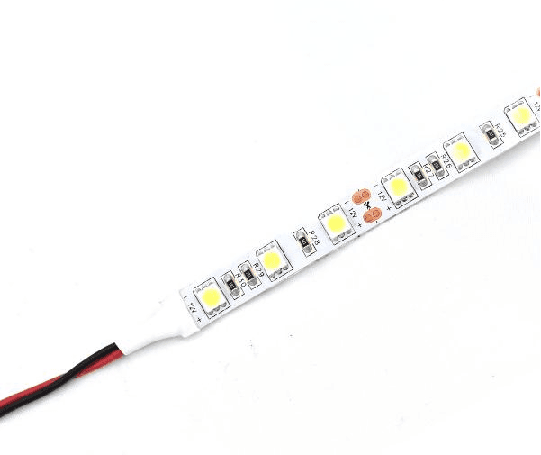 Discontinued item - CRI 97 Series LED Strip Light, 960lm/m, 6000K, 24VDC, 60 chips/m, 14.4w/m, IP20, SMD5050, 2OZ FPC-8mm PCB, 3M Adhesive Backing, 5m/roll, CE, RoHS, UL Listed, 3 yr warranty