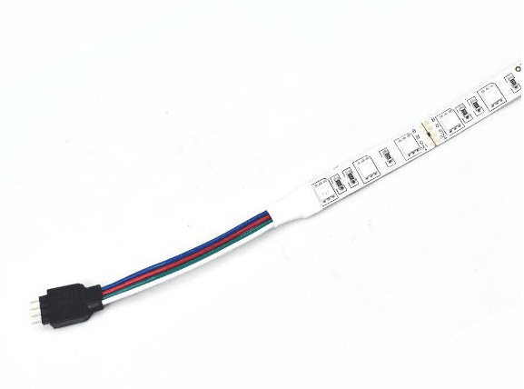 RGB LED Strip Light, SMD5050, 60 LEDs/m, 14.4W/m, 24VDC, 5m Reel, IP20