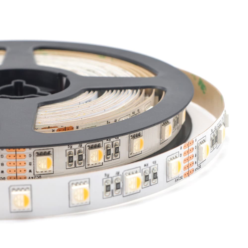 RGBW 4-in-1 LED Strip, SMD5050, 14.4W/m, 60 LEDs/m, 5m Roll