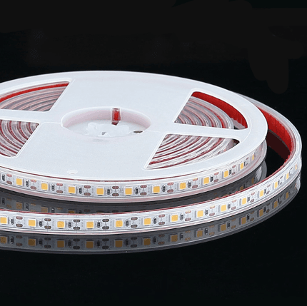 Water Proof LED strip, UL Listed, White 12v,5m(60 5050 leds/m), 14.4watts/ meter, price/roll, 6000K, 720lm/m