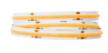 DC24V COB strip light, 384leds/m, DC24V;3500K;MM PCB IP20 , 5m/roll, CRI 90 8W/M,UL certification, 2yrs wrrty
