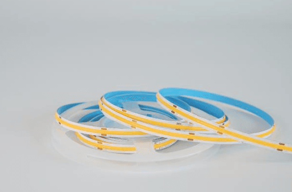 COB Series LED Strip Light, 8mm PCB, 480-leds/m, 24V, 9W/m, 5m/roll, IP20, 2700K, CRI>90, 3 Year Warranty