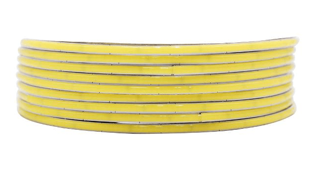 4mm COB LED Strip Light, 480 LEDs/m, 6000K, 90 CRI, IP20, 5m Reel