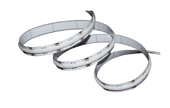 RGBW COB Strip Light, 6500K, CRI 90, 14W/m, 840 LEDs/m, DC 24V