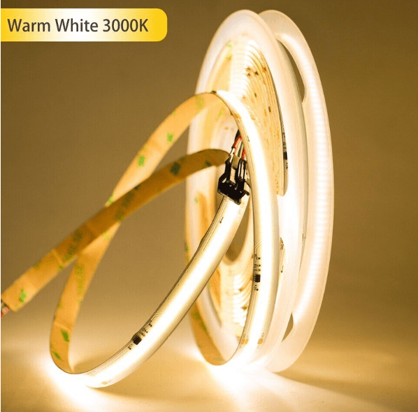 5M SPI COB Running Water LED Strip Lights, WS2811, DC24V, 3000K, 10MM PCB, IP20 12W/M, 3 Years Warranty