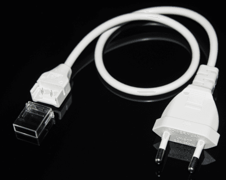 Power cord for M-H-COB-110V, strip to wire,one side with 30cm wire, suitable for 10mm PCB AC strip