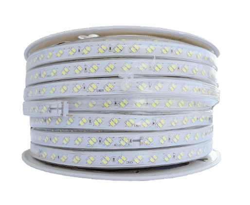 FINAL SALE - Limited 30-day Warranty- Price Drop 25%- Flexible outdoor rope light (L)50m*12mm 120Vac Warm White LED 5730 price/1meter