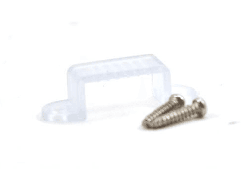 10mm Clip Mount for 2835 Series LED Strip, 10-Piece Pack