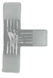 T-Connector 4-Pin L-Corner for RGB AC 120V LED Strip