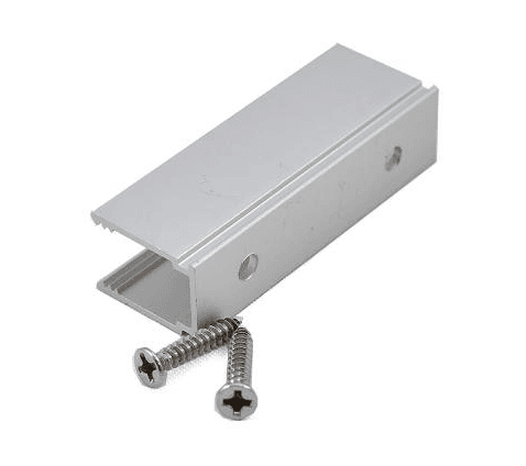 2-Inch Aluminum Mounting Clip for M-N11 LED Neon Flex, Includes 2 Screws
