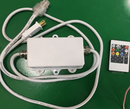 RGB LED Neon Controller, 120V AC Input, IR Remote, Common Anode Output