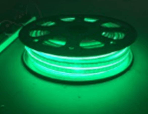 Lumipro M-N6 Series, 6mm led neon rope light, Green, 12vdc, W6*H12mm, 30m/roll, 8watt/m, 120 chip/m, SMD2835, 450lm/m, 30,000 hour lifetime, IP67, cETLus, CE, RoHS, 3 yr warranty