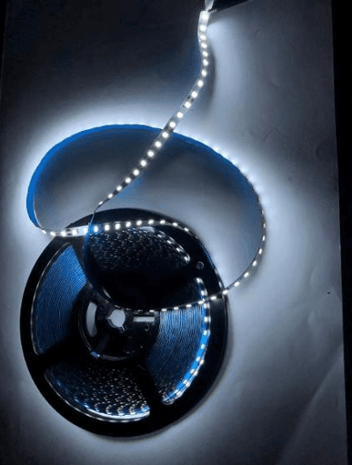 Bendable LED Strip Light, 6000K, 8W/m, SMD2835, 12V DC, 10m Roll