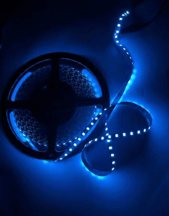 Bendable Blue LED Neon Flex, SMD2835, 120 LEDs/m, 8W/m, IP20, 10M Roll