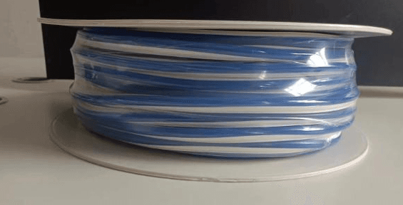 Blue Silicone LED Neon Flex, 12V 8W/m, 120 LEDs/m, IP20 — 10M Kit