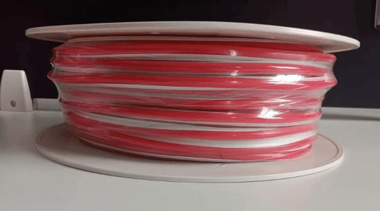 Red Silicone LED Neon Flex, 12V 8W/m, 120 LEDs/m SMD2835, IP20, 10M Kit