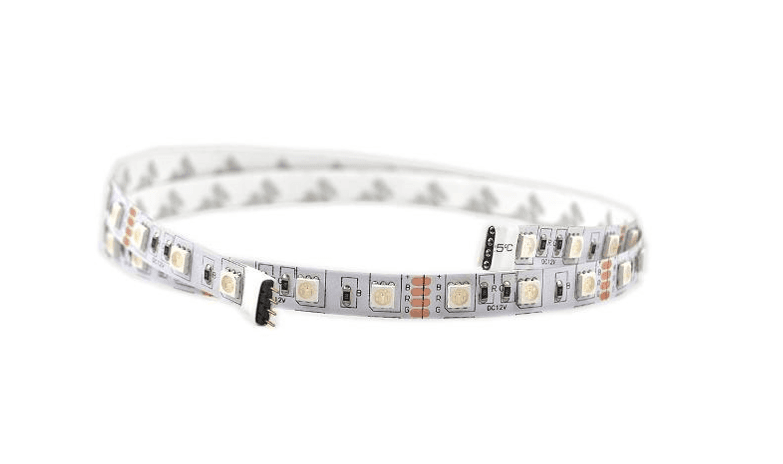 Discontinued Item- LED Strip BLUE 32in 0.8m IP20 11.52 watts 48 leds strip w connectors