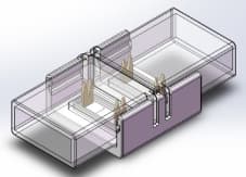 Strip to strip transparent connector without wire only for 2PIN-10mm-PCB, COB &SMD waterproof strip light 5 pcs/bag