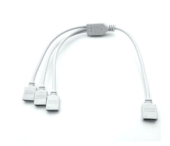 RGB 1-Female to 3-Female Extension Cable, 12 In., 1-Year Warranty