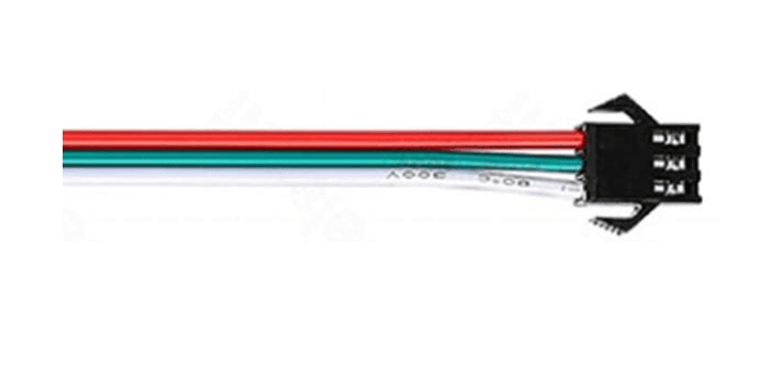 3p wires male cable length :13CM