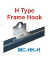 Discontinued Item- H Type Frame Hook