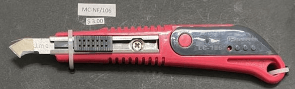 Discontinued Item- Red Hook Plastic Cutter